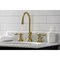 Kingston Brass KS2987TAL Tudor Widespread Bathroom Faucet W/Brass Pop-Up, Brass KS2987TAL - alternate 3